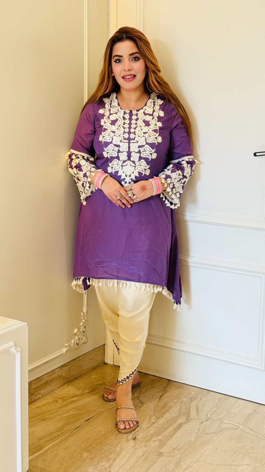 Nayra Tulip Set- Yellow, Purple, Black, Red